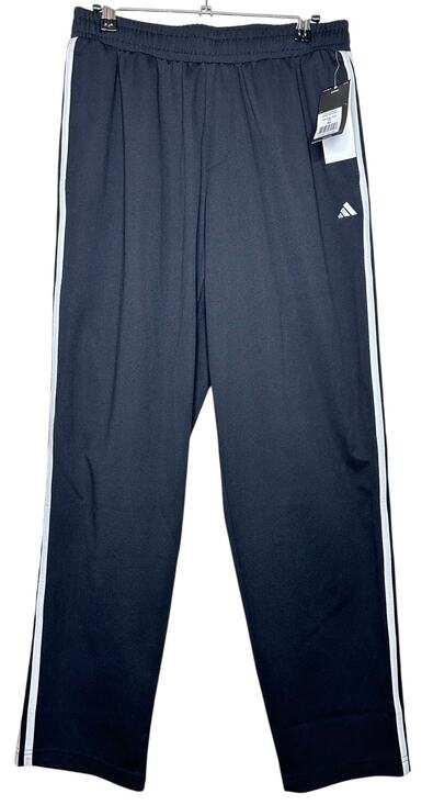 adidas Other - Adidas Mens Golf Track Pants Black White Stripe Size Medium NWT